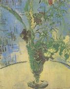 Vincent Van Gogh Still life:Glass with Wild Flowers (nn04) oil painting reproduction